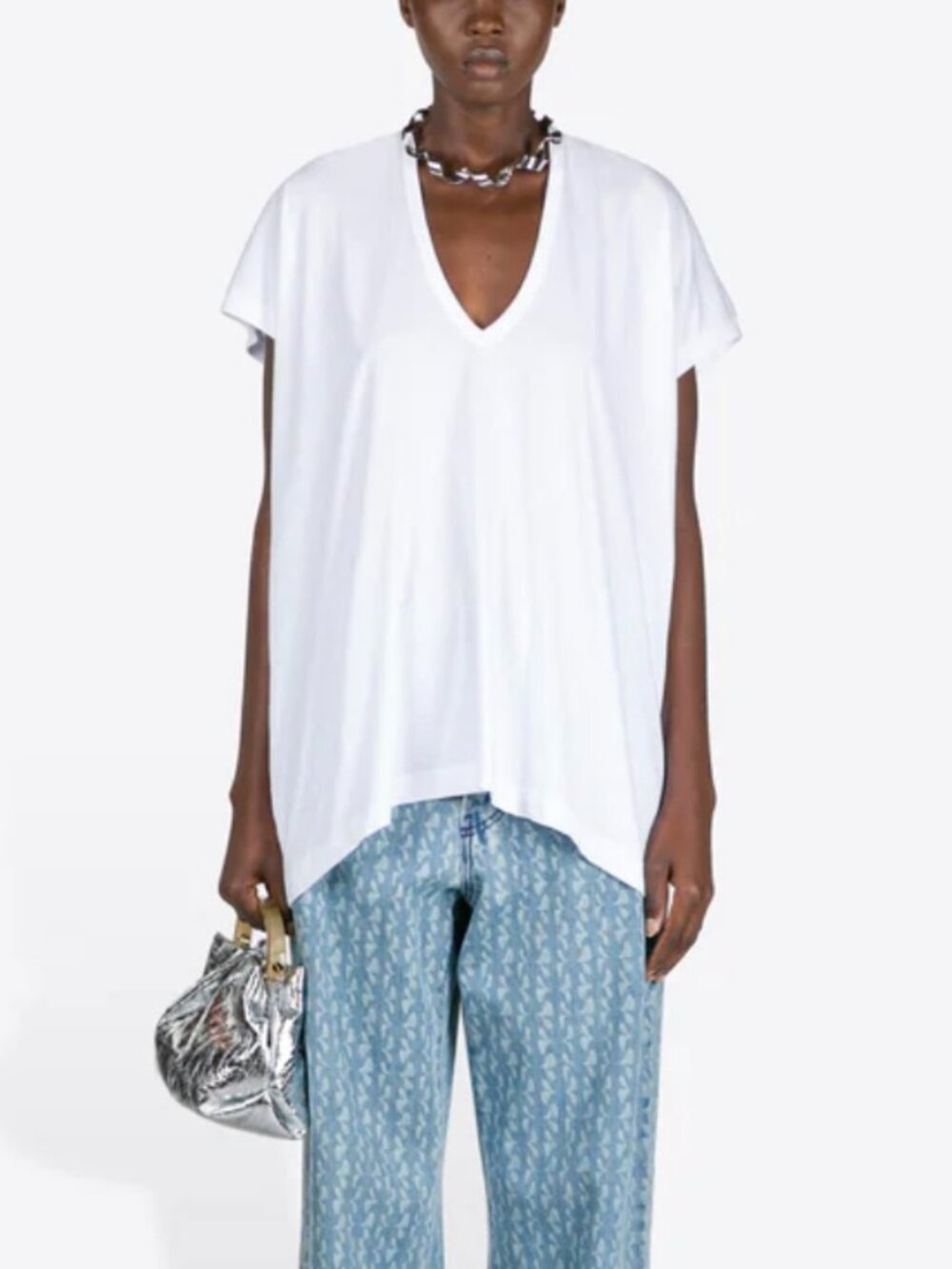 Dries Van Noten V-neck T-shirt